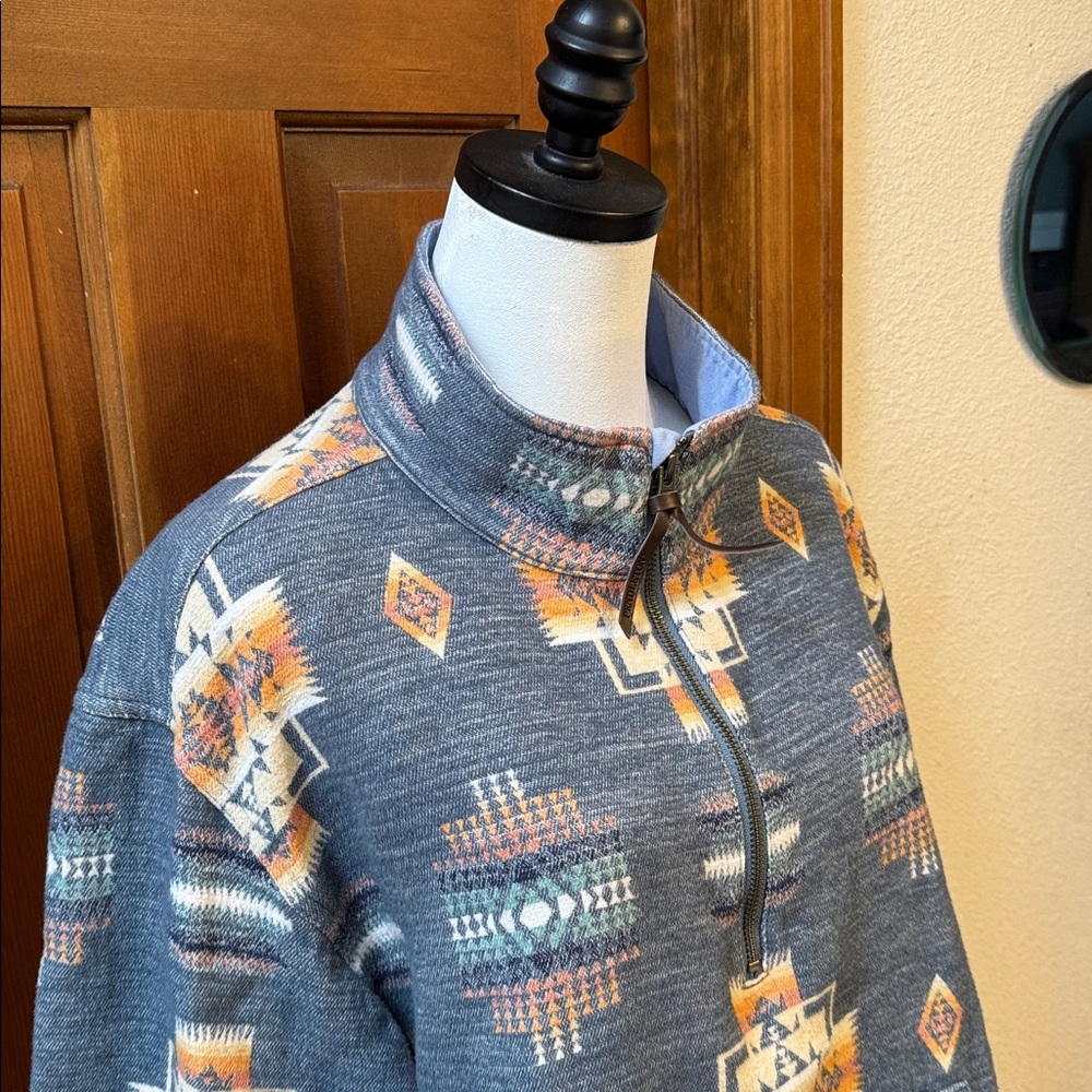 Pendleton Women’s Aztec Pattern Jacket - Gray and… - image 8